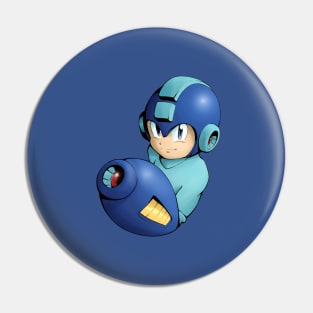 Mega Man Icon Pin