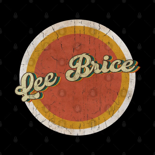 circle vintage Lee Brice by KewanAlasStore