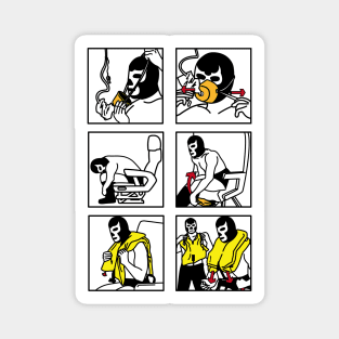 EMERGENCY LUCHA Magnet