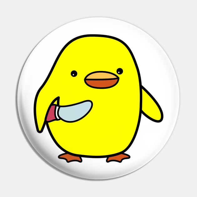 Duck With Knife Meme Pin by Zakzouk-store