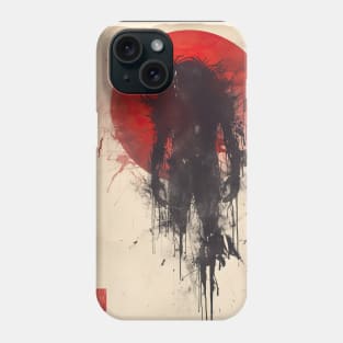 Vintage japanese demon spirit Phone Case