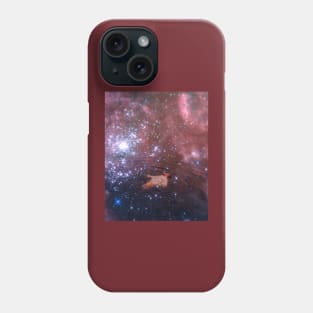 Swimming in Star Covered Water Phone Case
