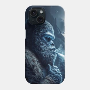 Bigfoot under the Stars Phone Case