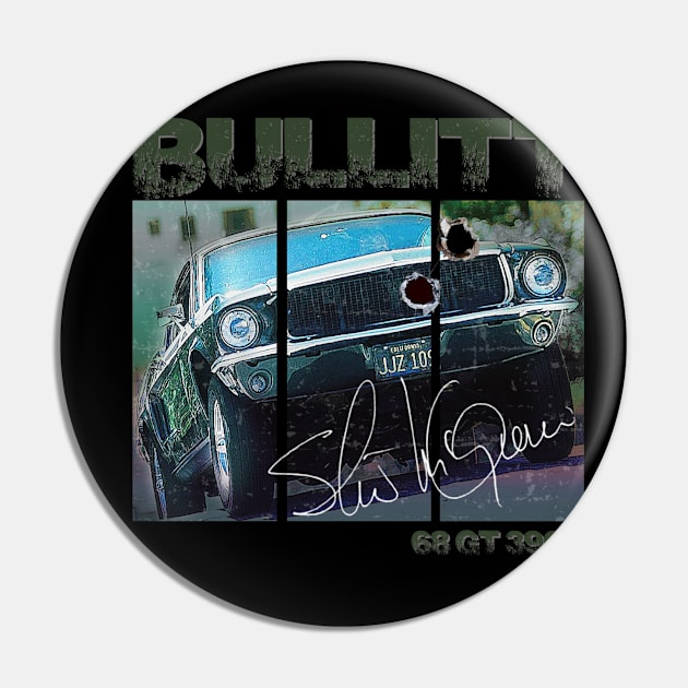 Bullitt Mustang Pin by AGED Limited