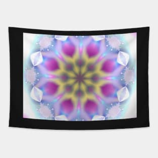 Pastel Snowflake Tapestry