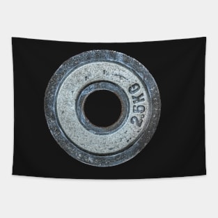 Barbell Weight Tapestry