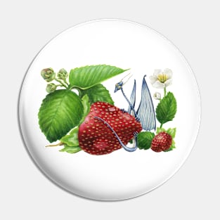 Strawberry Dragon Pin