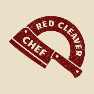 Red Cleaver Chef T-Shirt