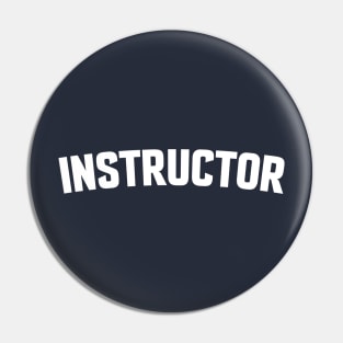 INSTRUCTOR Pin