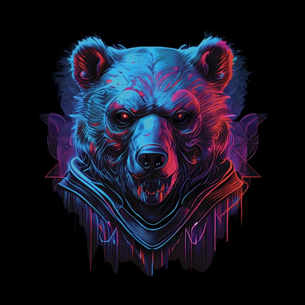 Grizzly bear by GreenMary Design