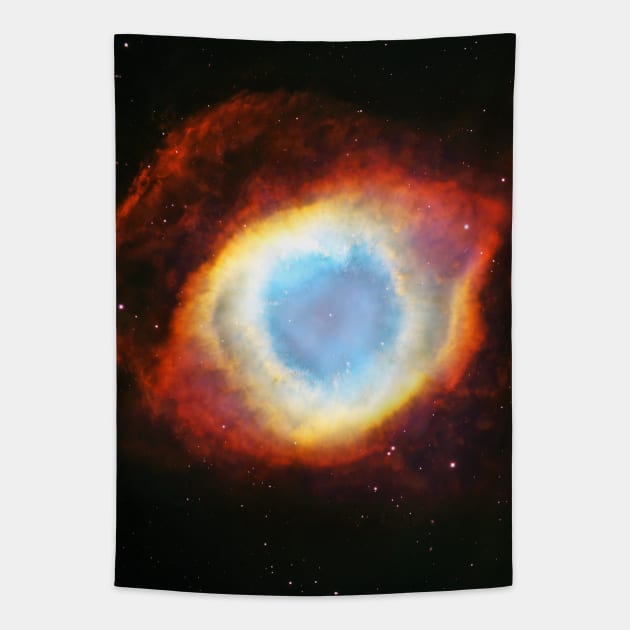 Helix Nebula Tapestry by headrubble