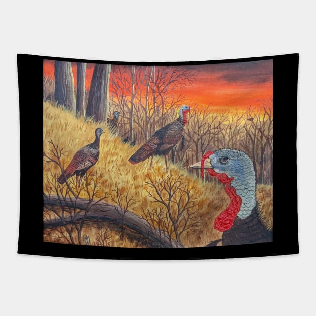 Gobbler Ridge Tapestry by Matt Starr Fine Art