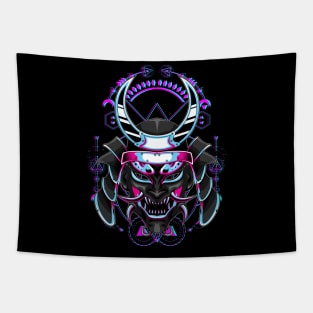 samurai mask japanese Tapestry