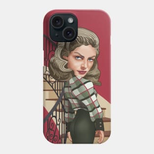 Lauren, la mirada Phone Case