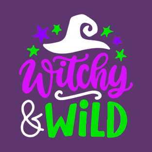 Witchy Wild Halloween T-Shirt