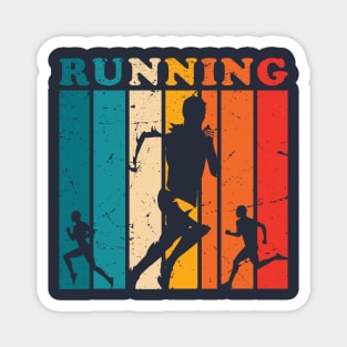 Running Is In My DNA Vintage Cross Country Running Magnet