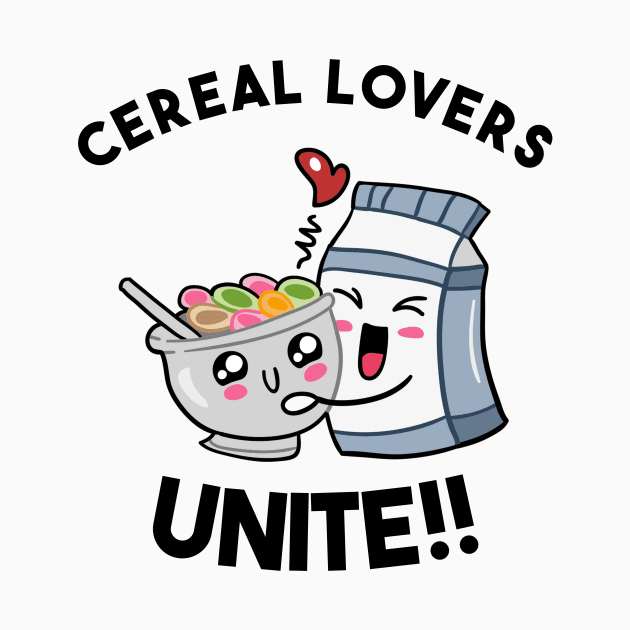 Cereal Lovers Unite by Silly Pup Creations