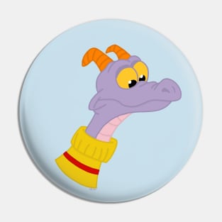 Curious F1gment Purple Dragon Pin