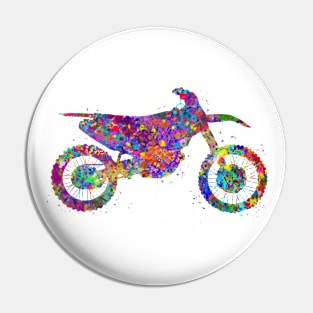 Motocross Pin