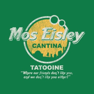 Mos Eisley Cantina Tatooine Dks Worn T-Shirt