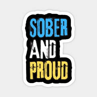 Sobriety Squad: Powerful T-Shirts for Warriors of Recovery Magnet