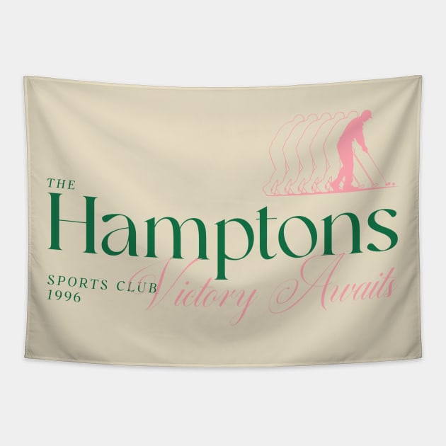The Hamptons Golf Club Tapestry by Tip Top Tee's