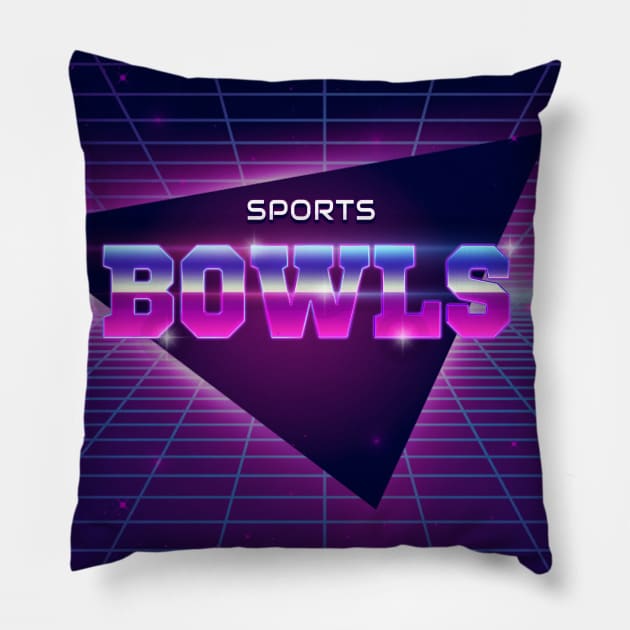 Bowls Sport Pillow by Shop Ovov