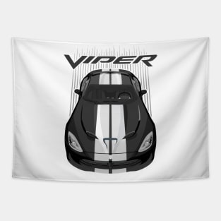 Viper SRT-black and white Tapestry