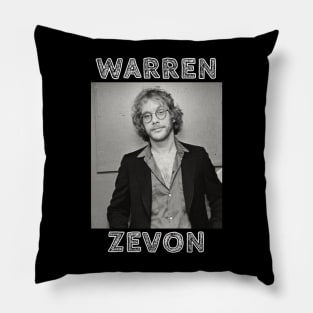 Warren Zevon Pillow