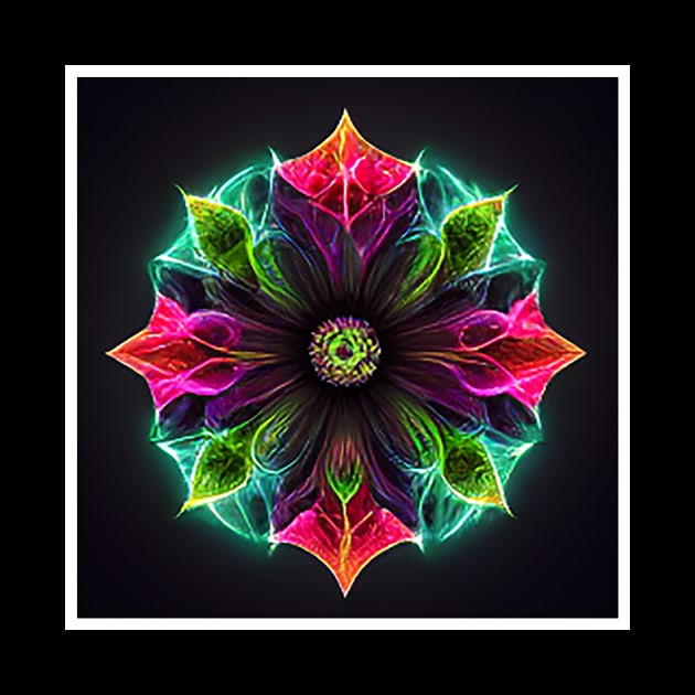 mandala flower by ElArrogante