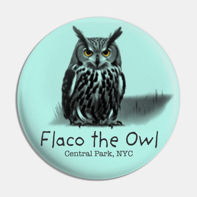 Flaco the Owl Pin by WickedAngel