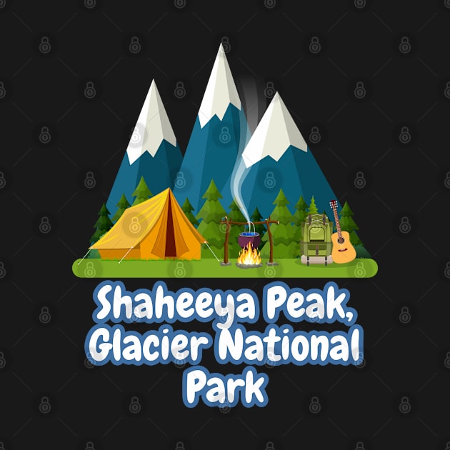 Shaheeya Peak, Glacier National Park by Canada Cities