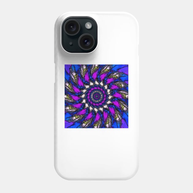 Batik Pinwheel Phone Case by DANAROPER