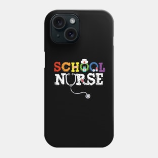 School Nurse Gift Registered Nurse Back To School Nursing Phone Case