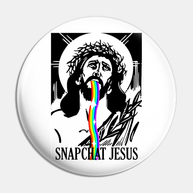 Snapchat Jesus Pin by artpirate