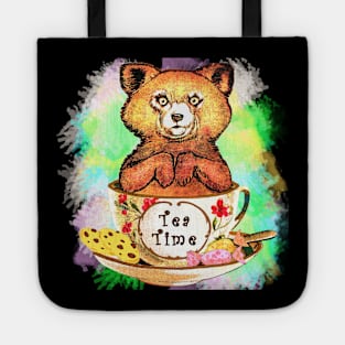 Teddy Bear Tea Time Tote