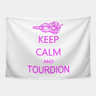 Hurdy-Gurdy Keep Calm and Tourdion Tapestry