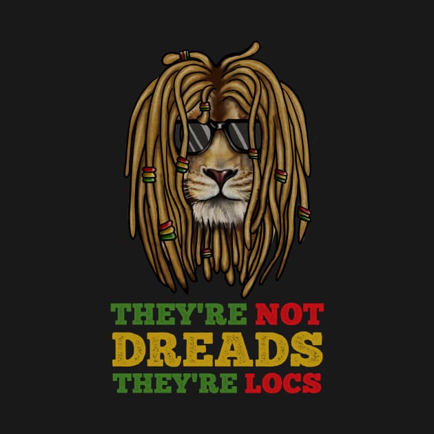 African Rasta Lion, Deadlocks, Jamaica by dukito