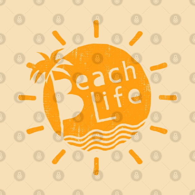 Beach Life (Typography Illustration) by lents