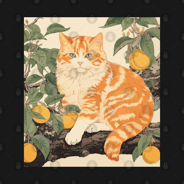 Orange Cat by Yopi