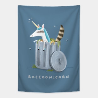 Raccoonicorn Tapestry