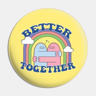 Better Together - Cuddle Character Pin