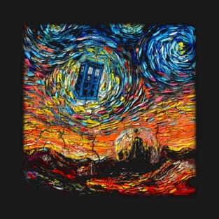 GALLIFREY VAN GOGH STYLE T-Shirt