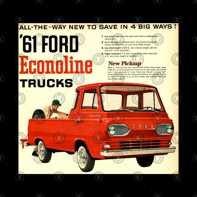 1961 Ford Econoline Pickup Ad