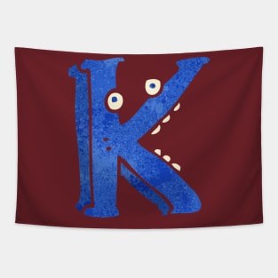 funny Letter,Christmas Gifts,A wonderful gift for those who start their name with K letter Tapestry
