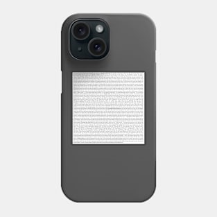 Street Smarts Script Phone Case