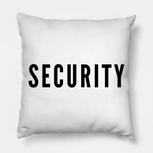 Security Pillow