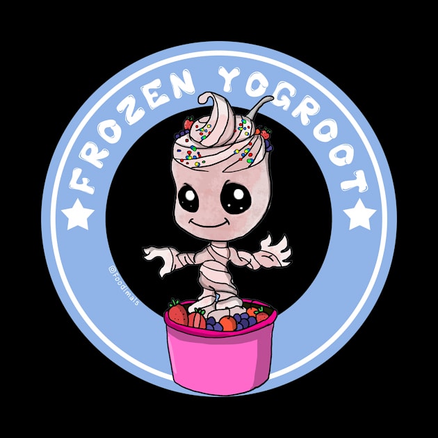 Frozen Yogroot by cartoonish