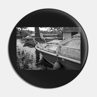 Tired boat on the River Bure, Norfolk Pin