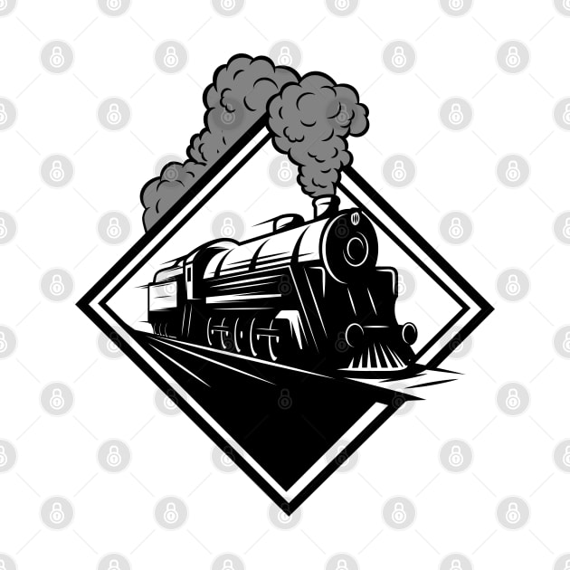 Train - Steam Locomotive by Kudostees